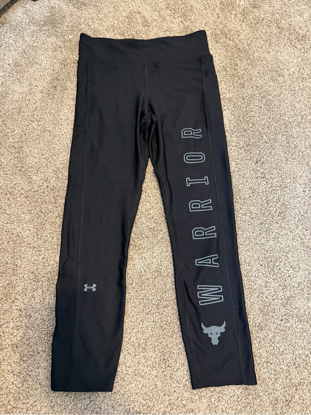Under Armour' Black 'Warrior' Performance Leggings